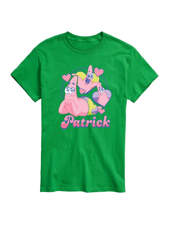 - Cute Patrick Men's Short Sleeve Graphic T-Shirt