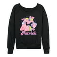 thumbnail image 1 of Spongebob Squarepants - Cute Patrick - Women's French Terry Long Sleeve Shirt, 1 of 6
