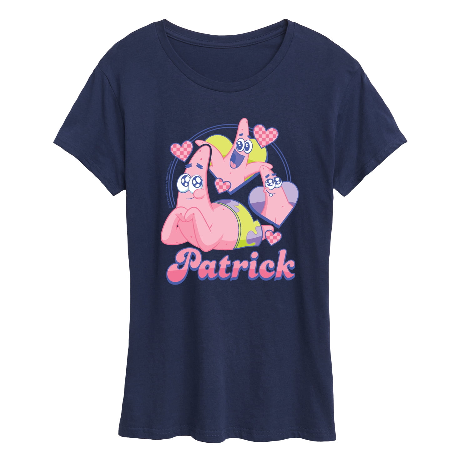 Spongebob Squarepants - Cute Patrick - Women's Short Sleeve Graphic T ...