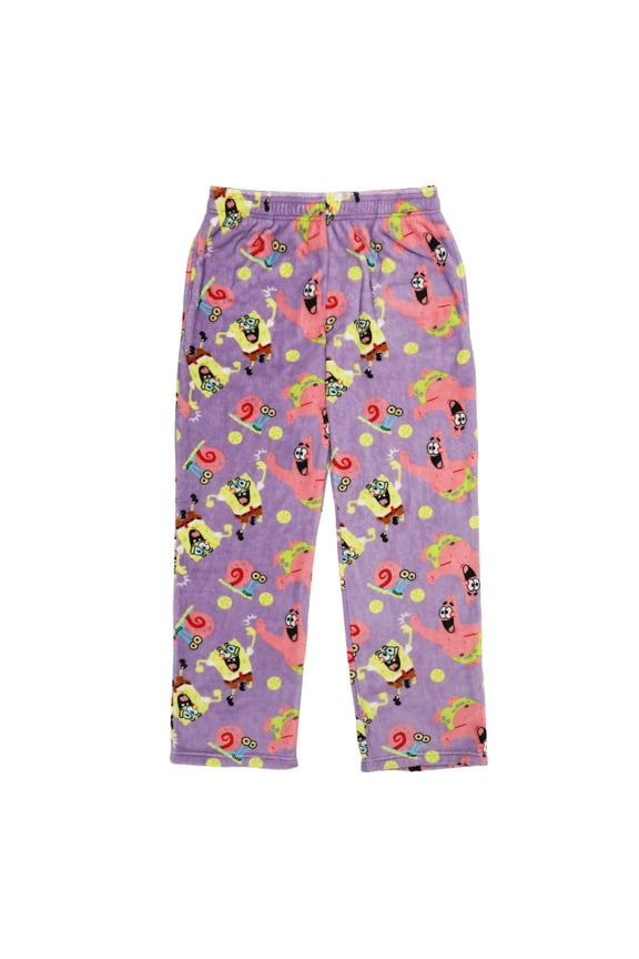 Spongebob Squarepants Favorite Characters All-Over Print Women’s Sleep Pajama Pants -XXL