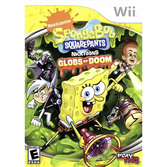 Spongebob Squarepants Globs of Doom - Wii