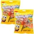 thumbnail image 1 of Spongebob Squarepants Gummy Krabby Patties Candy, 2.54 Ounce Bag Gummi Burger Candies Easter Egg Hunt Bag Basket Fillers Birthday Halloween Part Favors Gift Set of 2, 1 of 7