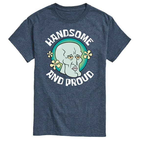 Spongebob Squarepants - Handsome And Proud Squidward - Men's Short Sleeve T-Shirt