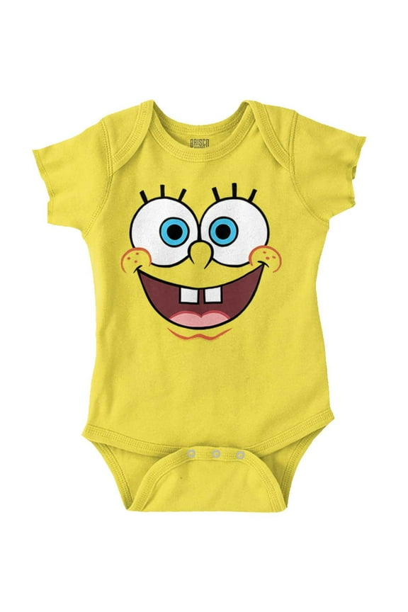 Happy Face Romper Boys or Girls Infant Baby Brisco Brands 12M