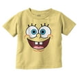 thumbnail image 1 of Spongebob Squarepants Happy Face Toddler Boy Girl T Shirt Infant Toddler Brisco Brands 6M, 1 of 6