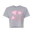 thumbnail image 1 of Spongebob Squarepants - Heart Bubbles - Juniors Cropped Graphic T-Shirt, 1 of 6