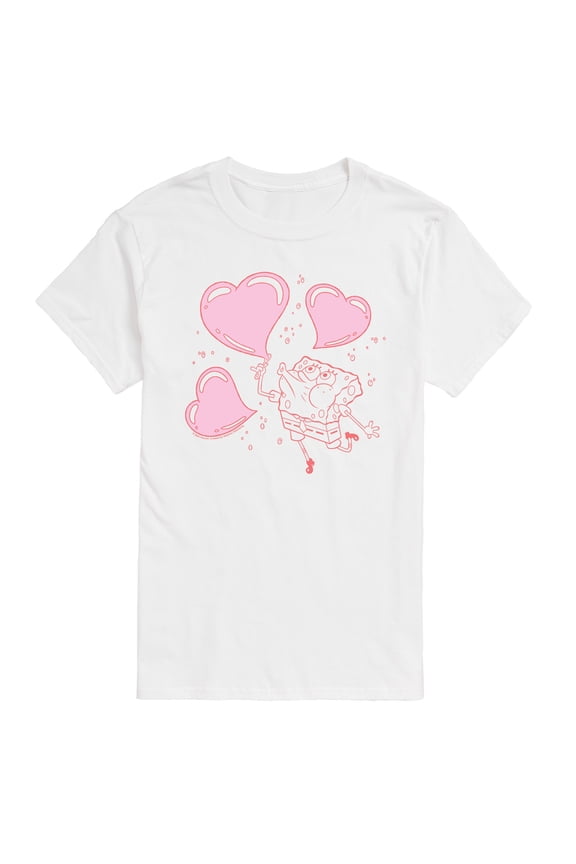 - Heart Bubbles - Men's Short Sleeve Graphic T-Shirt