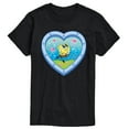 thumbnail image 1 of Spongebob Squarepants - Heart Porthole Window - Men's Short Sleeve Graphic T-Shirt, 1 of 6