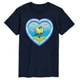 thumbnail image 1 of Spongebob Squarepants - Heart Porthole Window - Men's Short Sleeve Graphic T-Shirt, 1 of 6