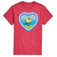 thumbnail image 1 of Spongebob Squarepants - Heart Porthole Window - Men's Short Sleeve Graphic T-Shirt, 1 of 6
