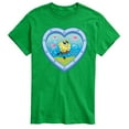 thumbnail image 1 of Spongebob Squarepants - Heart Porthole Window - Men's Short Sleeve Graphic T-Shirt, 1 of 6