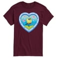 thumbnail image 1 of Spongebob Squarepants - Heart Porthole Window - Men's Short Sleeve Graphic T-Shirt, 1 of 6