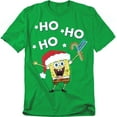 thumbnail image 1 of Spongebob Squarepants Ho Ho Ho, Merry Christmas! Unisex Adult T Shirt, 1 of 7