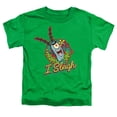 thumbnail image 1 of Spongebob Squarepants I Sleigh, Plankton Christmas Wreath Kids T Shirt for Youth Toddler Boys and Girls, 1 of 2