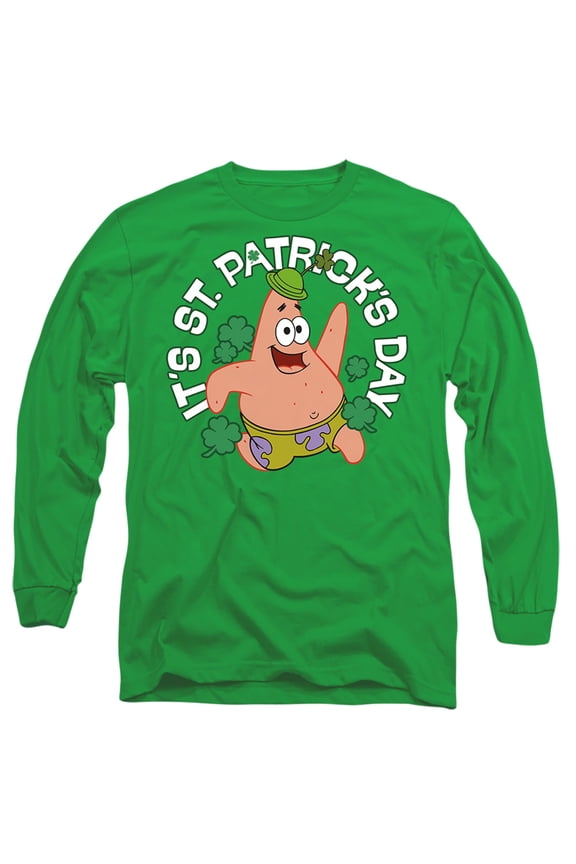 It's St. Patrick's Day Unisex Adult Long-Sleeve T Shirt (2X-Large) Kelly Green