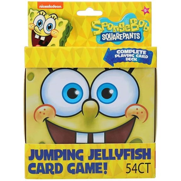 Spongebob Squarepants Jumping Jellyfish Card Game