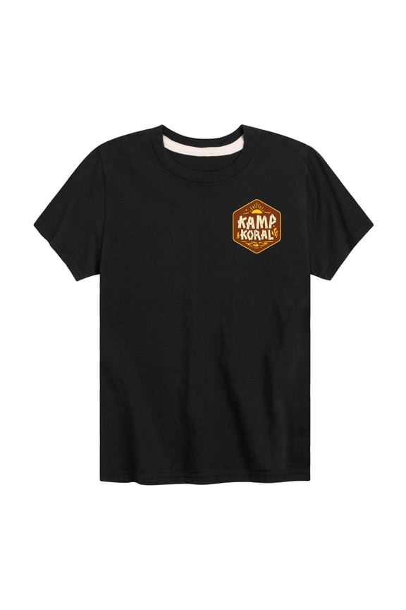 - Kamp Koral Happy Kampers - Youth Short Sleeve Graphic T-Shirt