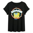 thumbnail image 1 of Spongebob Squarepants - Kawaii - Women's Oversized Graphic T-Shirt, 1 of 6