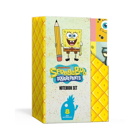 Spongebob Squarepants Keepsake Notebook Set: 8 Mini Notebooks, (Hardcover)