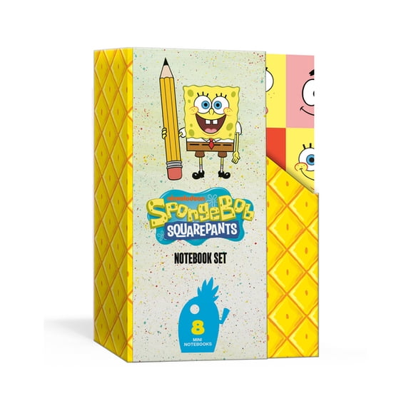 Spongebob Squarepants Keepsake Notebook Set: 8 Mini Notebooks, (Hardcover)