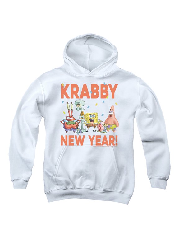 Krabby New Year Kids Hoodie for Youth Boys and Girls