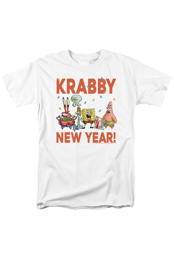Krabby New Year Unisex Adult T Shirt