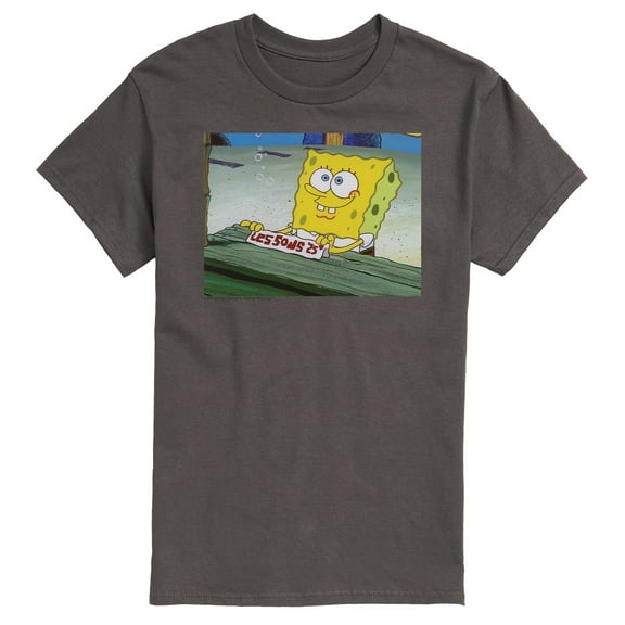 Spongebob Squarepants - Lessons - Men's Short Sleeve Graphic T-Shirt