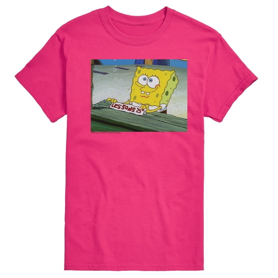 Spongebob Squarepants - Lessons - Men's Short Sleeve Graphic T-Shirt