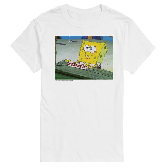 Spongebob Squarepants - Lessons - Men's Short Sleeve Graphic T-Shirt