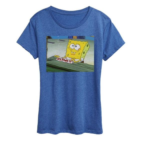 Spongebob Squarepants - Lessons - Women's Short Sleeve Graphic T-Shirt
