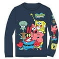 thumbnail image 1 of Spongebob Squarepants Little & Big Boys Long Sleeve Shirt, 1 of 2