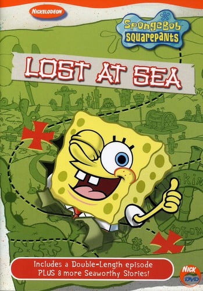 Spongebob Squarepants: Lost at Sea (DVD), Nickelodeon, Kids