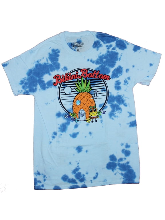 Spongebob Squarepants Mens T-Shirt - Bikini Bottom Bob By His House (X-Large)