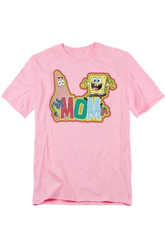 Spongebob T-Shirt Mother'S Day Mom Unisex Graphic Tee for Men & Women