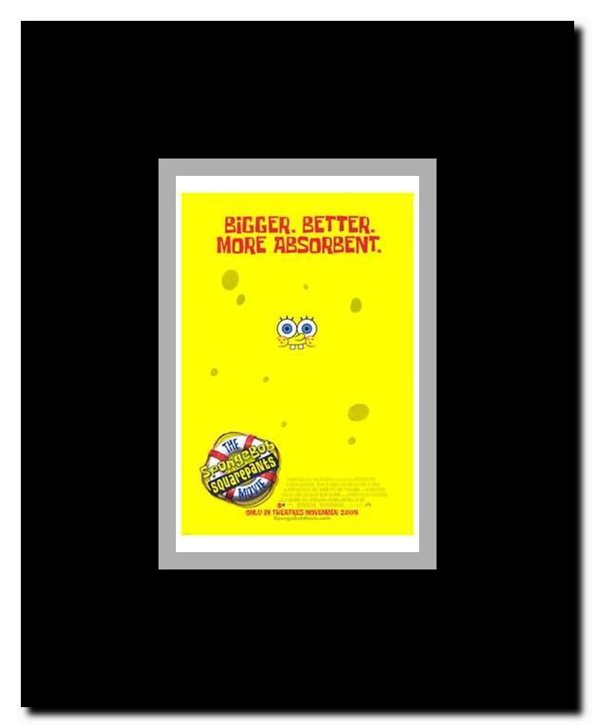 Spongebob Squarepants Movie Framed Movie Poster