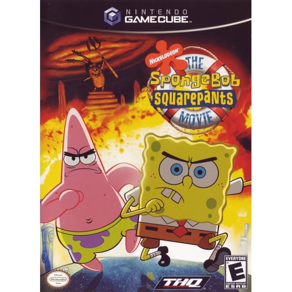 Restored Spongebob Squarepants Movie Nintendo GameCube Physical Action & Adventure Video Game