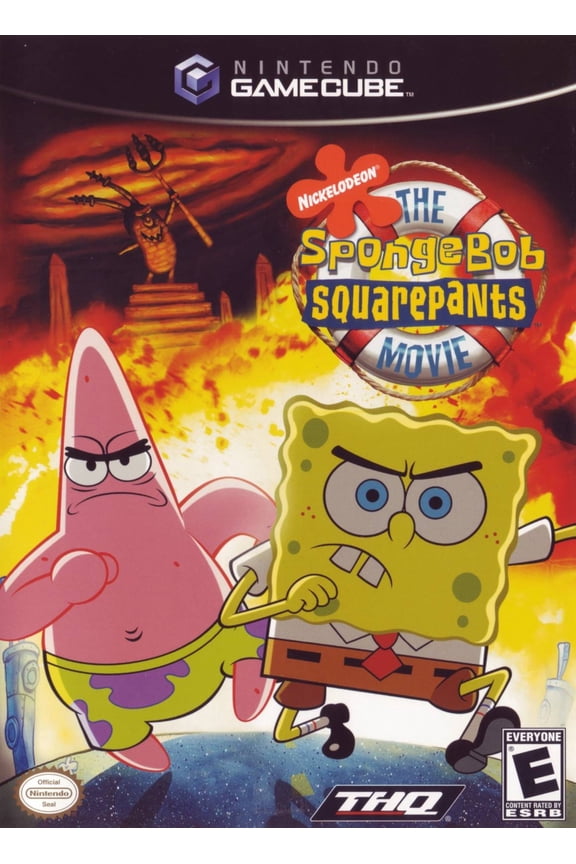 Restored Spongebob Squarepants Movie Nintendo GameCube Physical Action & Adventure Video Game