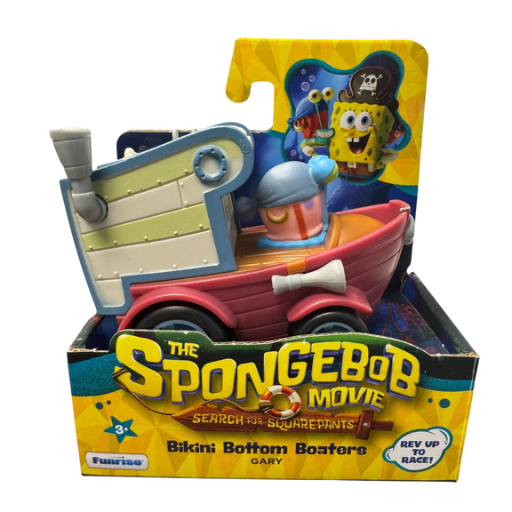 Spongebob Squarepants Movie: Search for Squarepants Bikini Bottom Boaters Gary Vehicle
