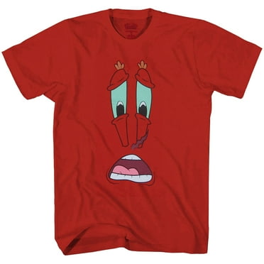 SpongeBob Squarepants Face Adult T-Shirt - Walmart.com