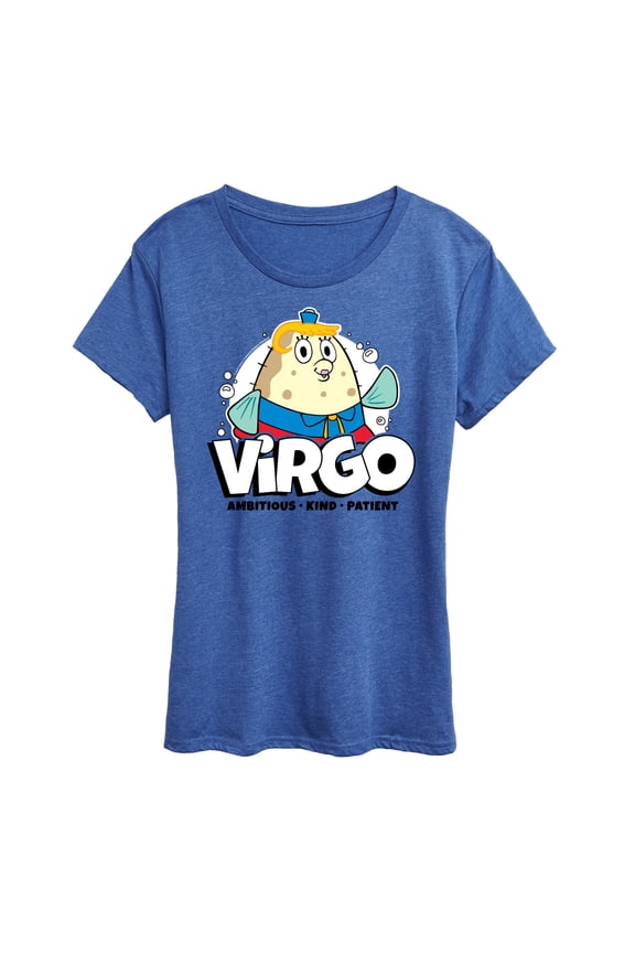 - Mrs Puff Virgo Astrology - Women's Short Sleeve Graphic T-Shirt