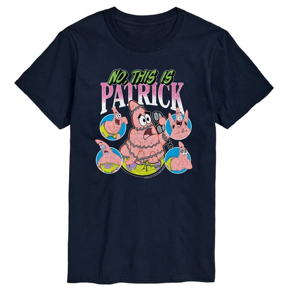 Spongebob Squarepants - No This Is Patrick - Men's Short Sleeve Graphic T-Shirt