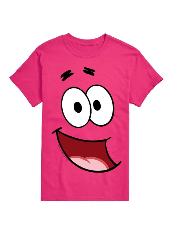 - Patrick Face Costume Men's Short Sleeve Graphic T-Shirt