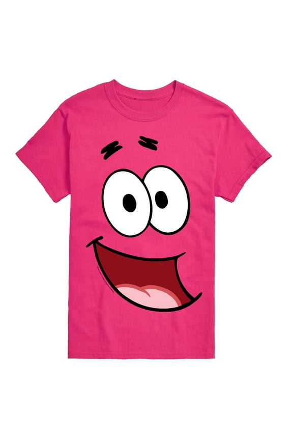 - Patrick Face Costume - Men's Short Sleeve Graphic T-Shirt