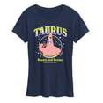 thumbnail image 1 of Spongebob Squarepants - Patrick Star Taurus Astrology - Women's Short Sleeve Graphic T-Shirt, 1 of 5