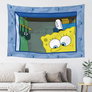 Trippy spongebob tapestry sale
