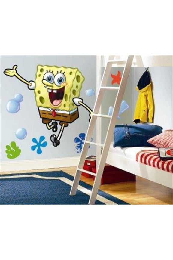Spongebob Squarepants Peel & Stick Giant Appliques