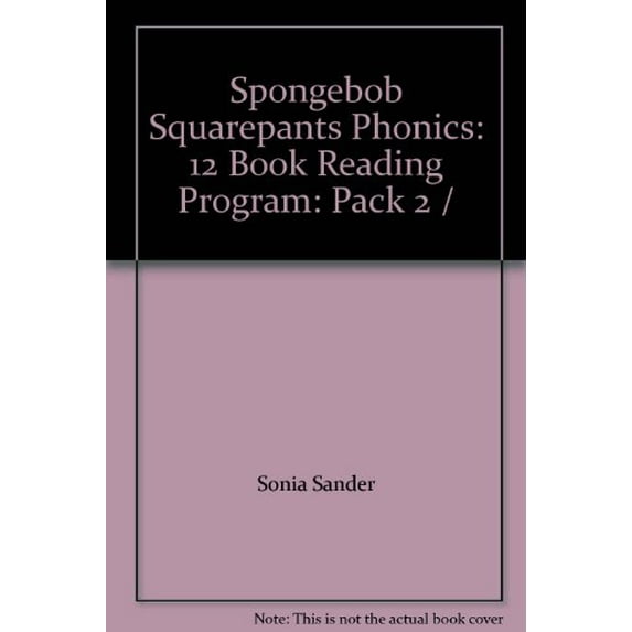 Pre-Owned Spongebob Squarepants Phonics: 12 Book Reading Program: Pack 2 / Paperback