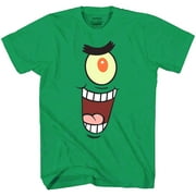 Spongebob Squarepants Plankton Sinister Face T-Shirt