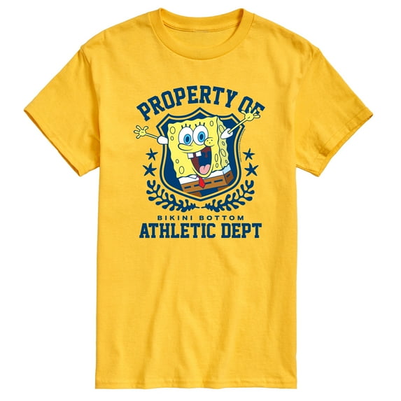 Spongebob Squarepants - Property Of Bikini Bottom Athletic Dept - Men's Short Sleeve T-Shirt