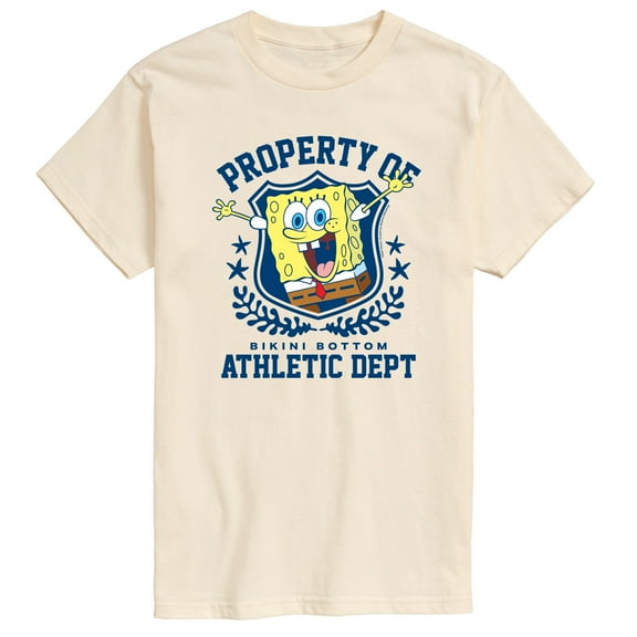 Spongebob Squarepants - Property Of Bikini Bottom Athletic Dept - Men's Short Sleeve T-Shirt